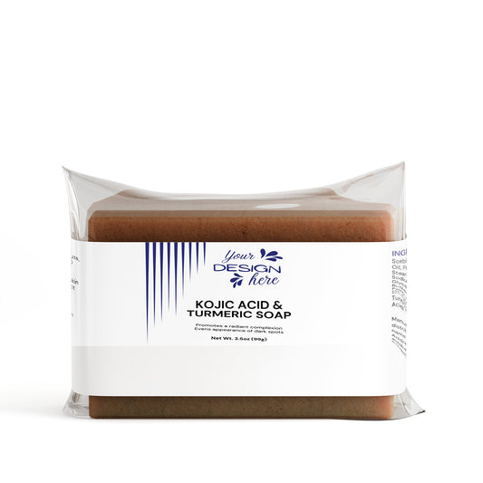 Private Label Dropship - Kojic Acid & Turmeric Soap