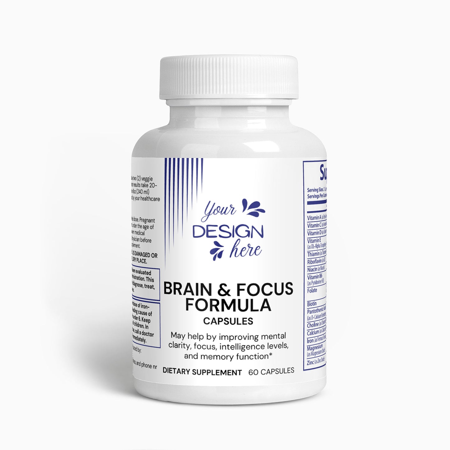 Private Label Dropship - Brain & Focus Formula