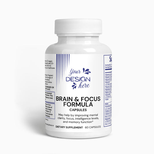 Private Label Dropship - Brain & Focus Formula