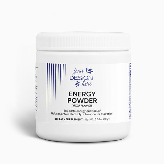 Private Label Dropship - Energy Powder (Yuzu Flavor)