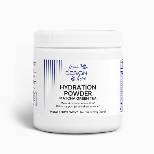 Private Label Dropship - Hydration Powder (Matcha Green Tea)