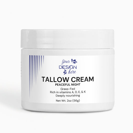 Private Label Dropship - Tallow Cream Peaceful Night