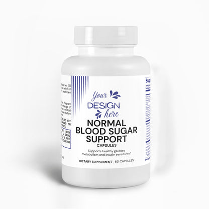 Private Label Dropship - Normal Blood Sugar Support