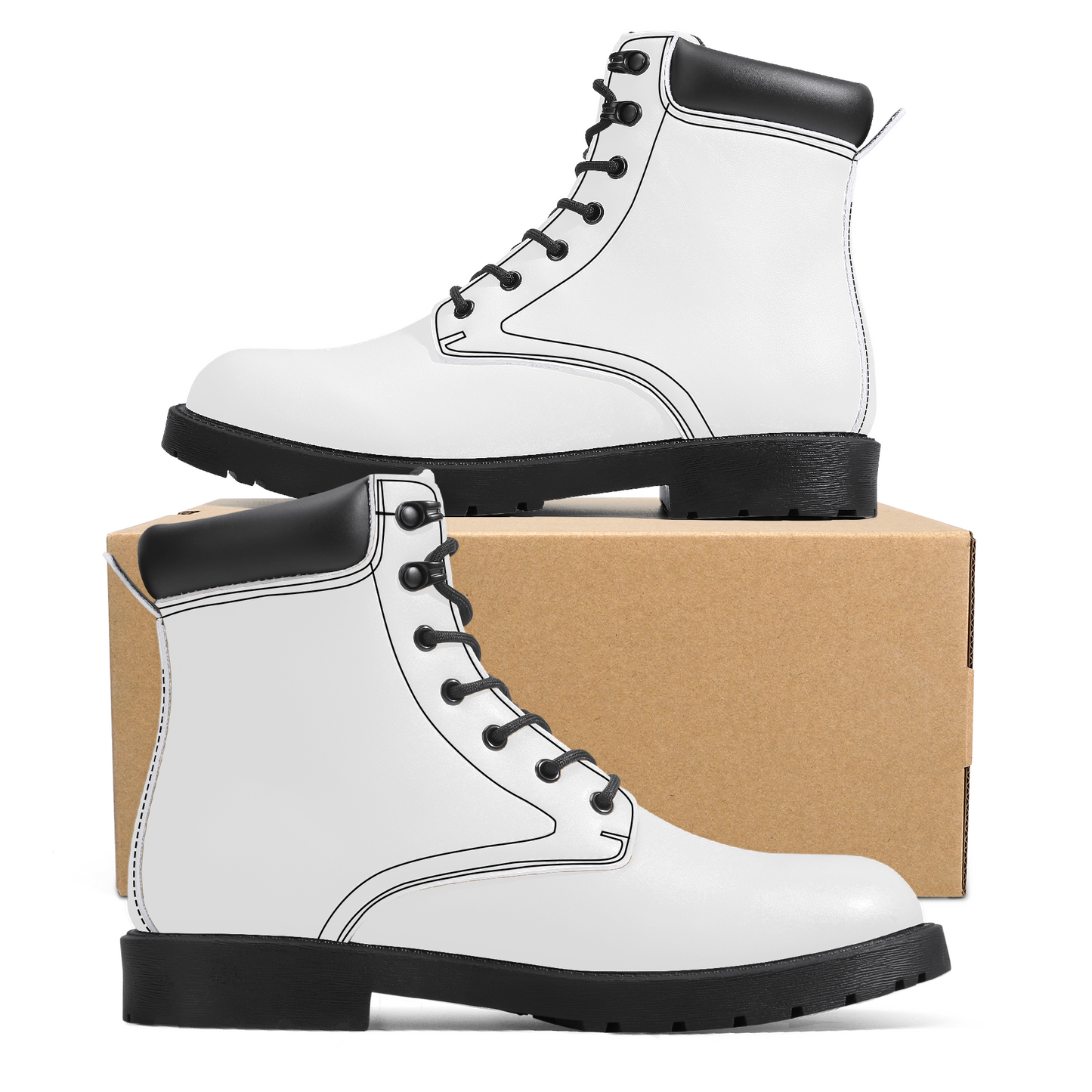 Synthetic Leather Boots