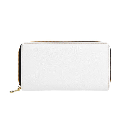 L Zipper Purse Clutch Bag