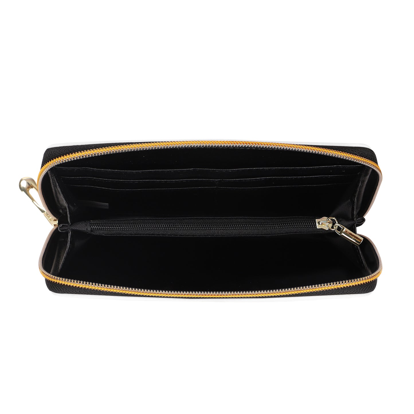 L Zipper Purse Clutch Bag