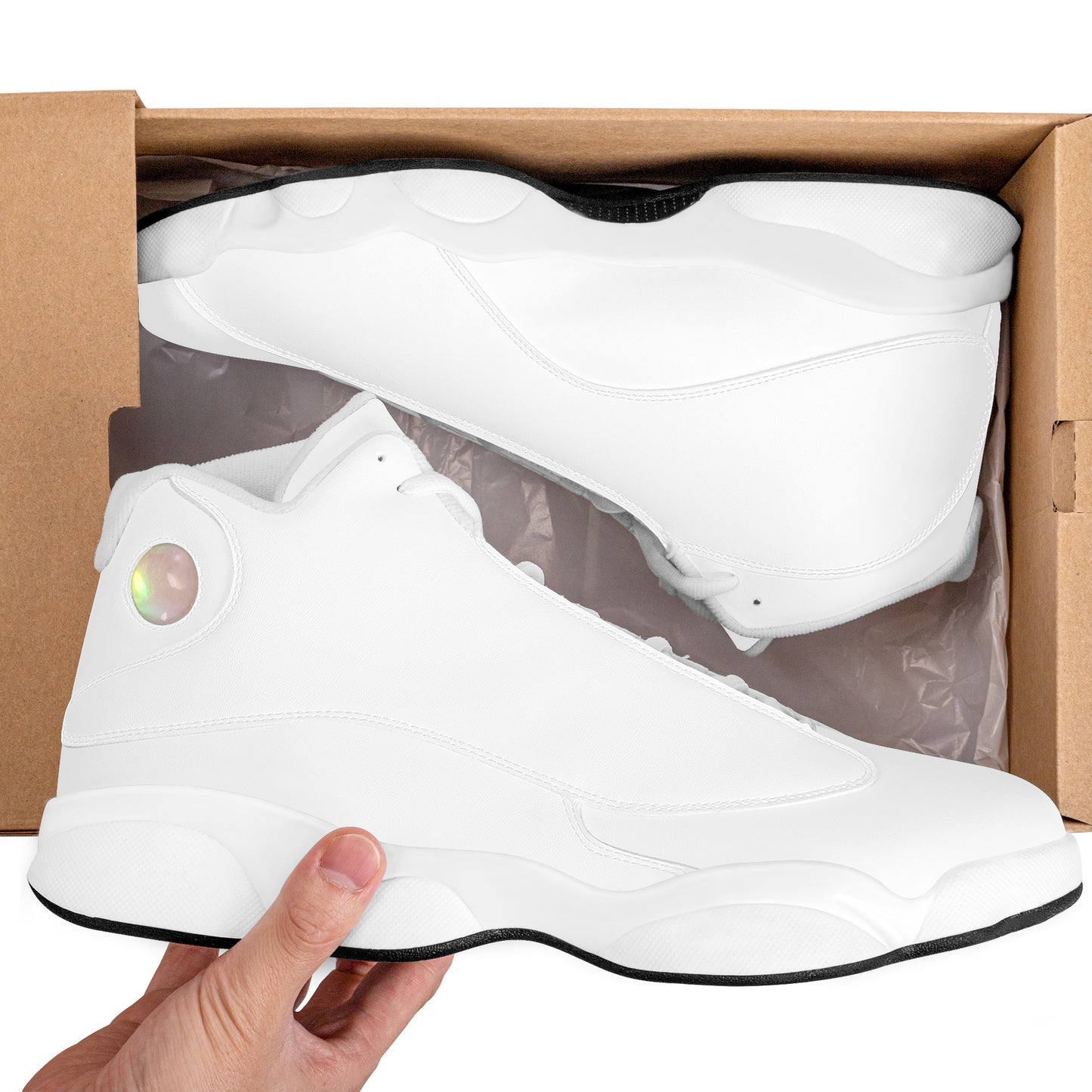 SF_D89 Basketball Shoes - White