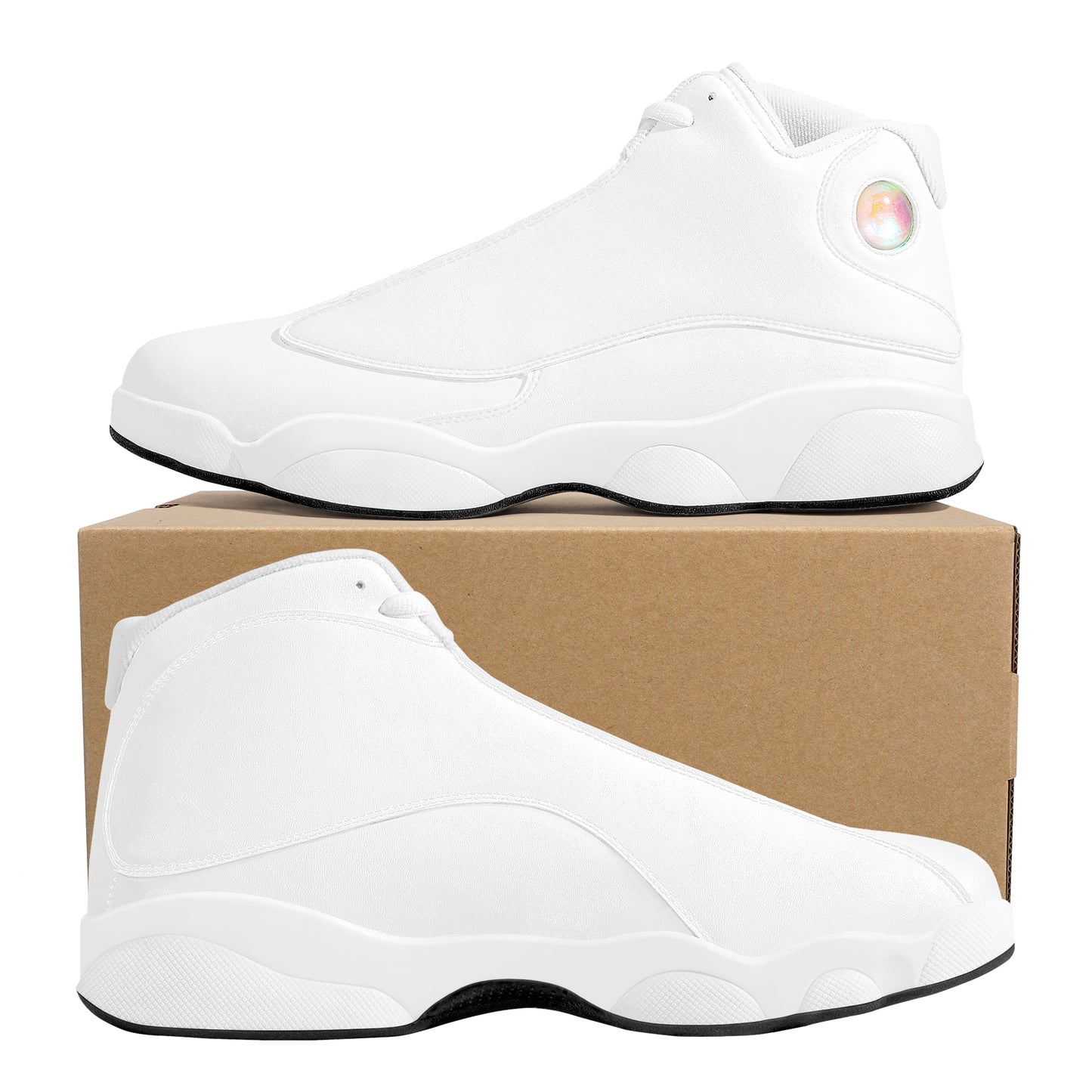 SF_D89 Basketball Shoes - White