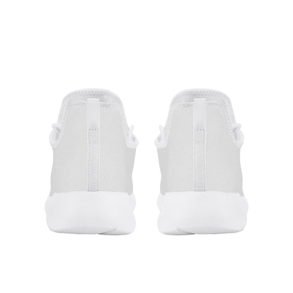 Lightweight Mesh Knit Sneaker - White