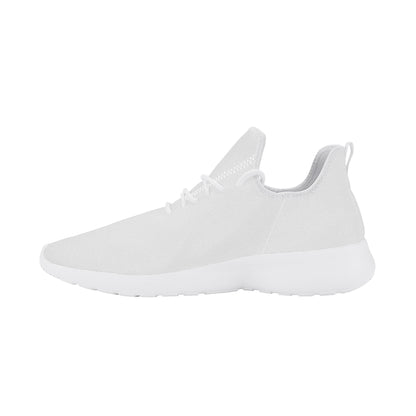 Lightweight Mesh Knit Sneaker - White