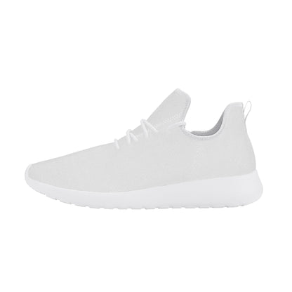 Lightweight Mesh Knit Sneaker - White