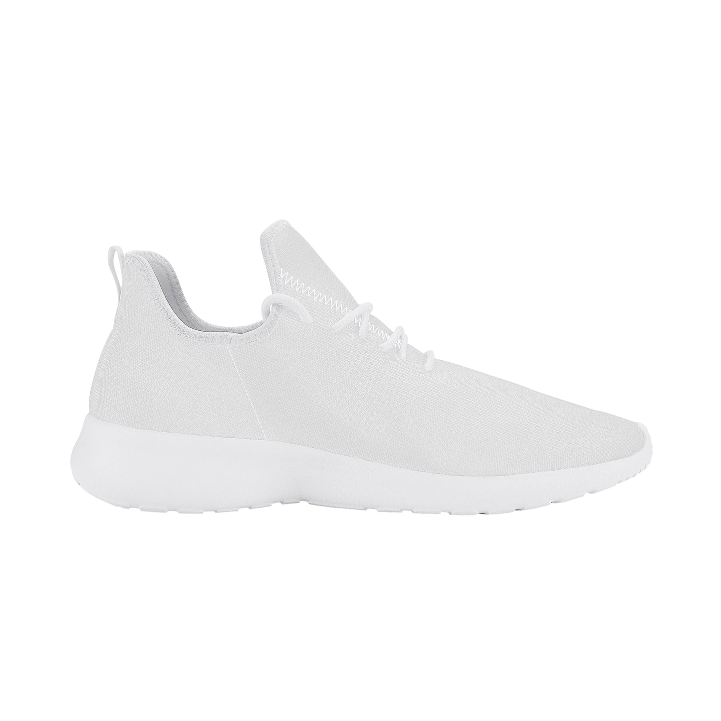 Lightweight Mesh Knit Sneaker - White