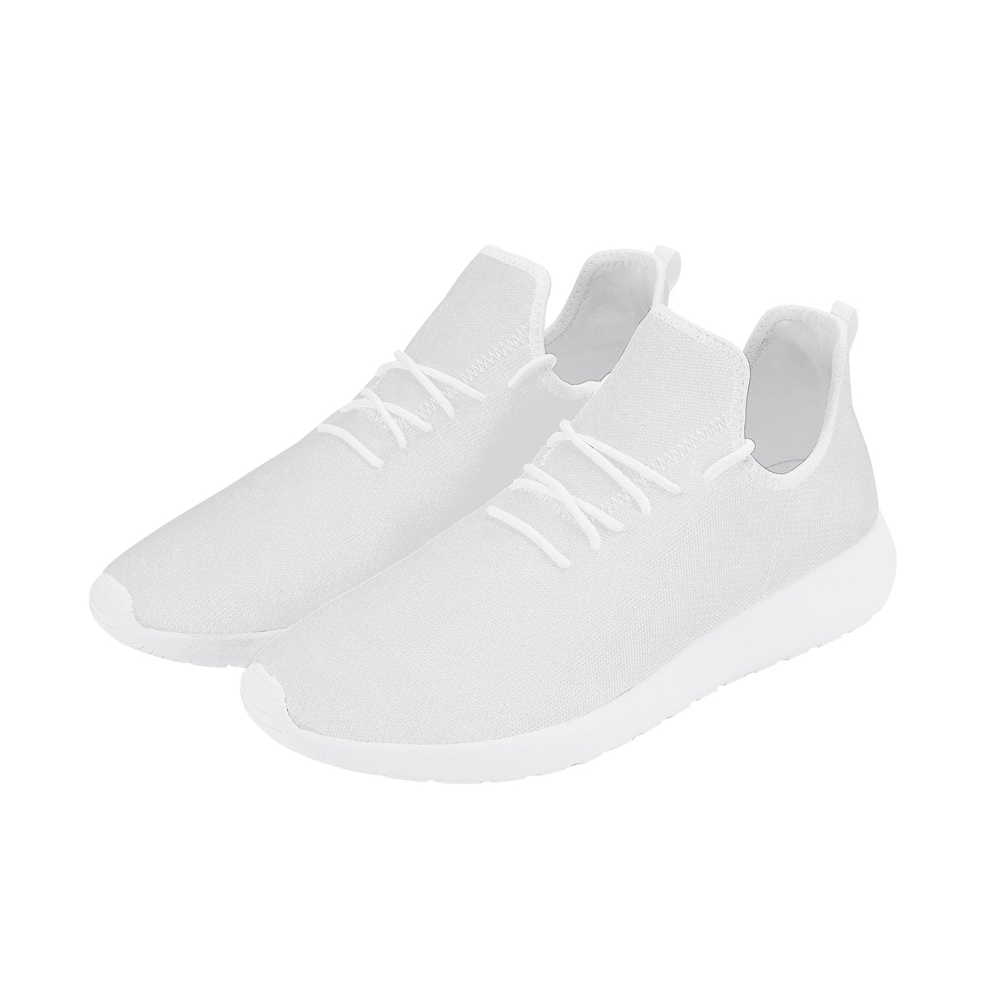 Lightweight Mesh Knit Sneaker - White