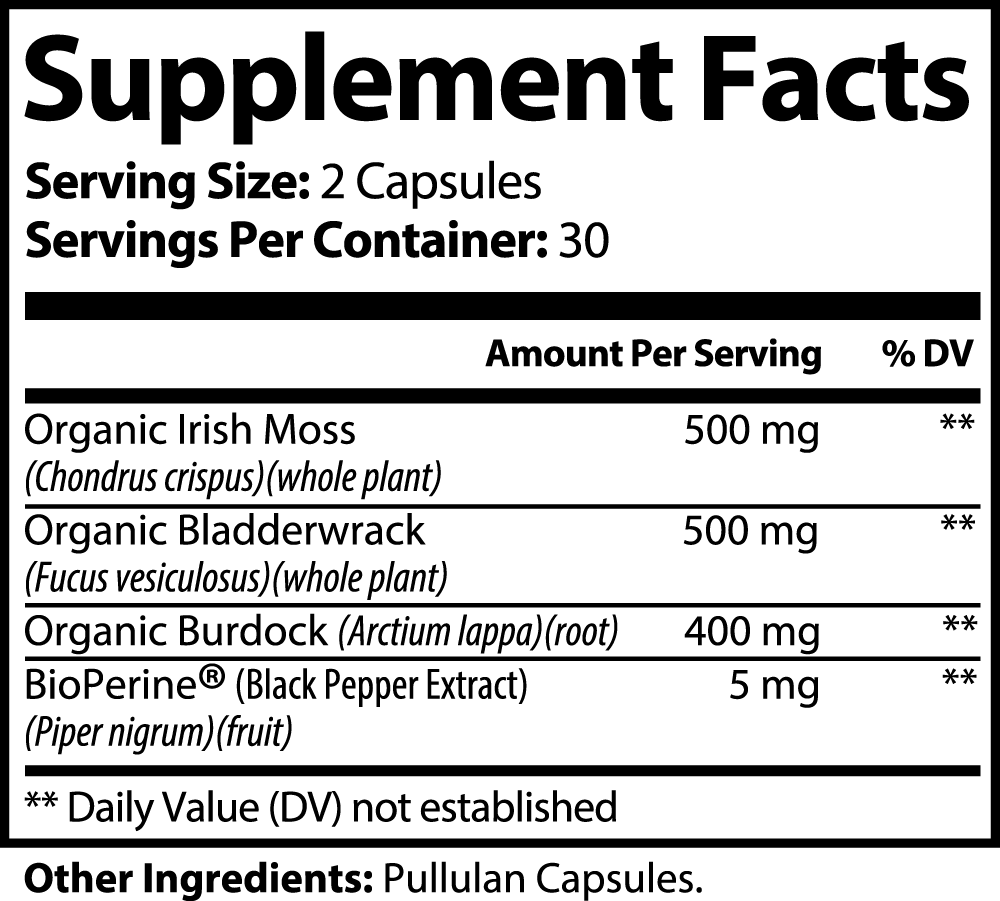 Private Label Dropship - Sea Moss