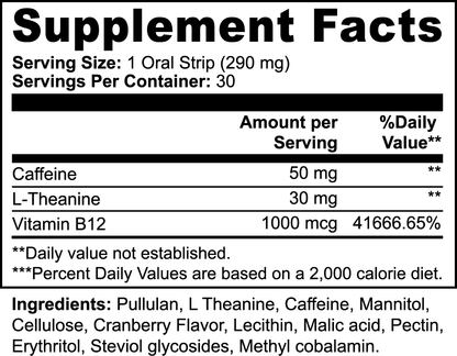 Vitamins & MineralsEnergy Strips