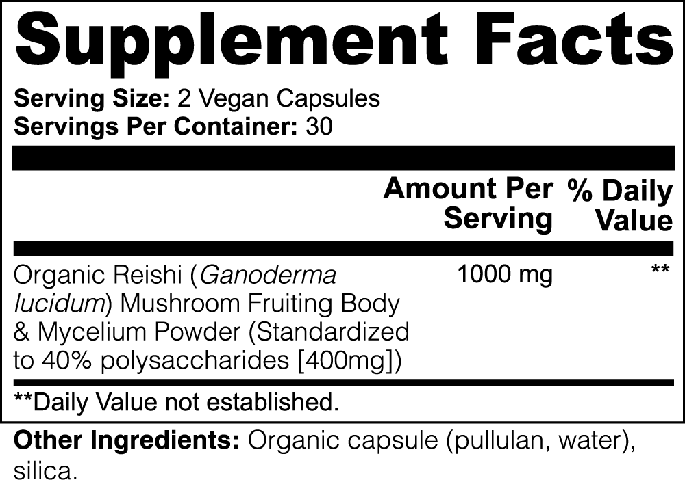 Private Label Dropship - Reishi Mushroom