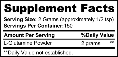 Private Label Dropship - L-Glutamine Powder