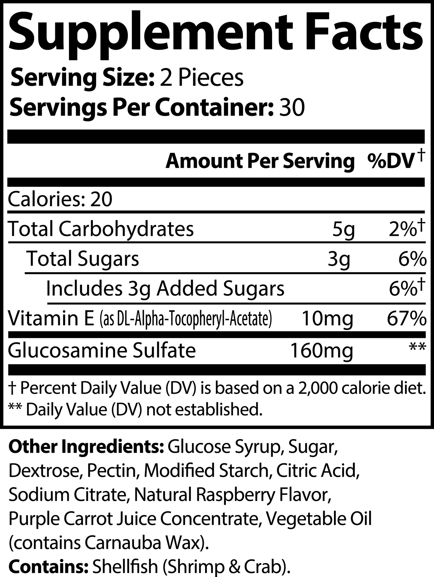 Private Label Dropship - Joint Support Gummies (Adult)