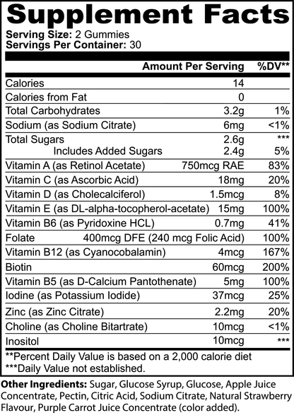 Private Label Dropship - Multivitamin Bear Gummies (Adult)