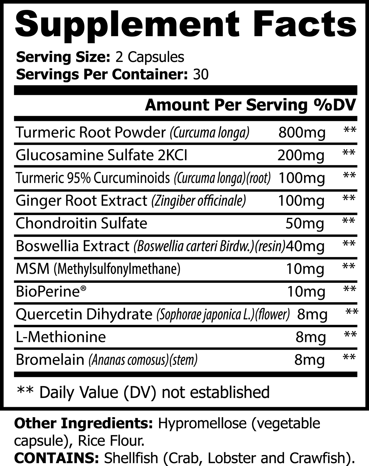 Private Label Dropship - Platinum Turmeric