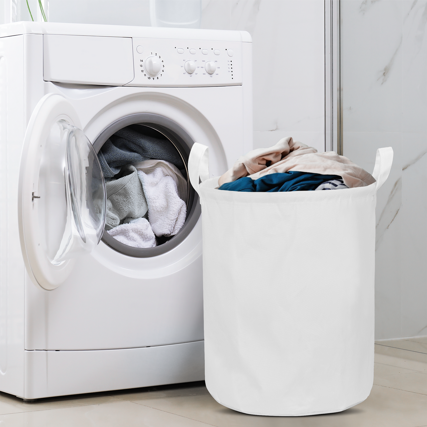 Round Laundry Basket