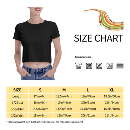 Women's Crop Top T-shirt