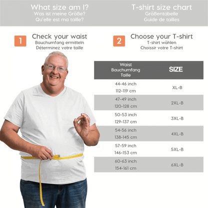 Men's Plus Size T-shirt