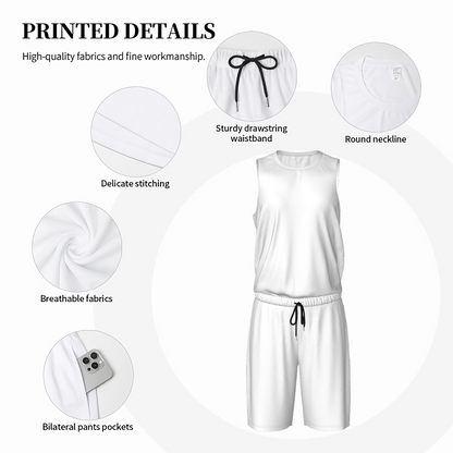 Men’s Basketball Uniform Jersey Set