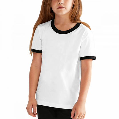 Teen Girls' Contrast Color T-shirt